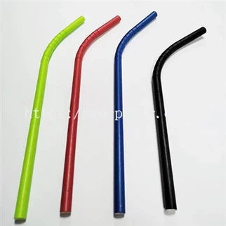 बेंडी पेपर स्ट्रॉ